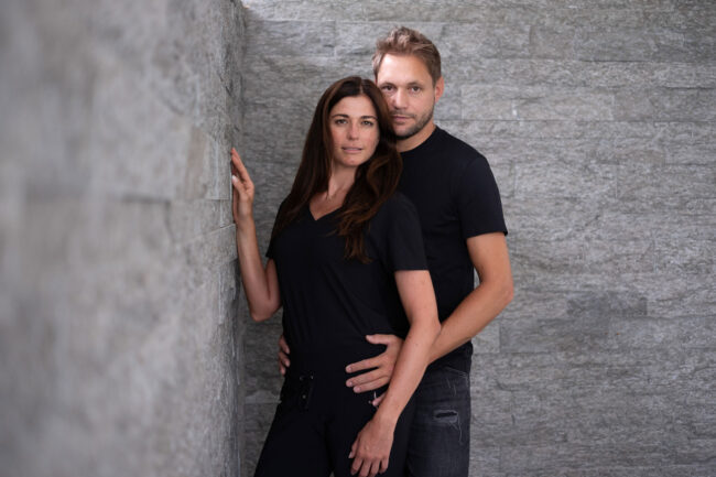 Modelcouple Michaela Portenkirchner und Herbert