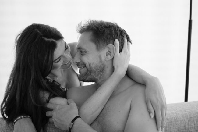 Modelcouple Michaela Portenkirchner und Herbert