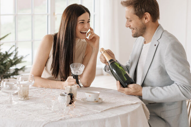 Modelcouple Michaela Portenkirchner und Herbert