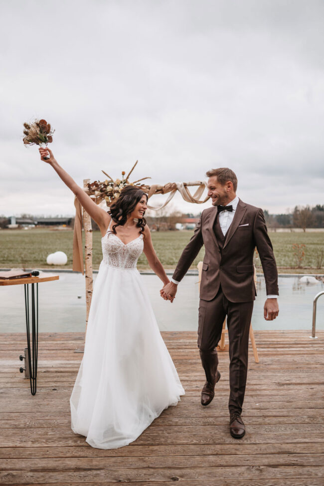 Modelcouple Michaela Portenkirchner und Herbert