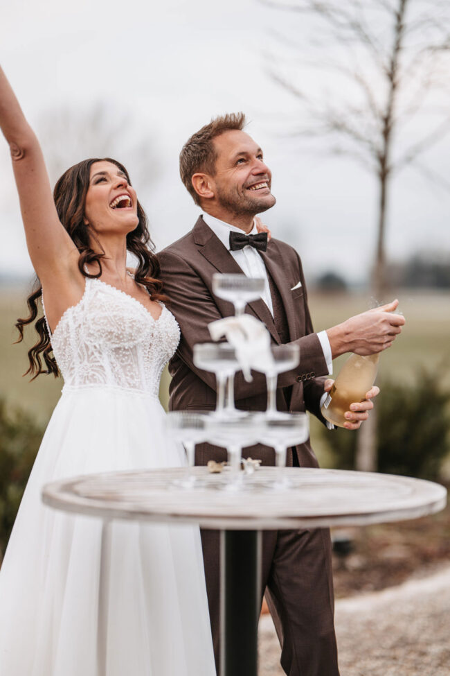 Modelcouple Michaela Portenkirchner und Herbert