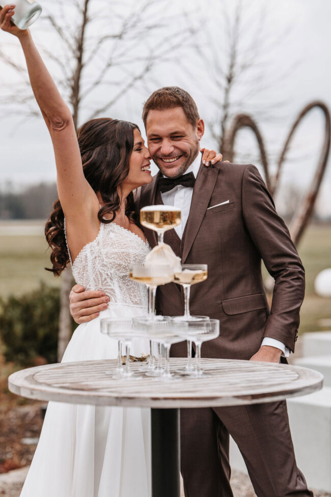 Modelcouple Michaela Portenkirchner und Herbert