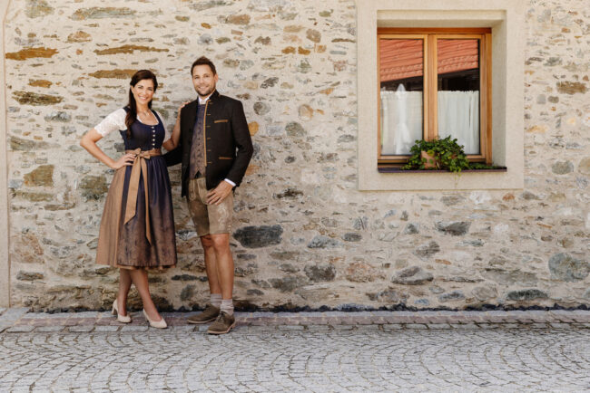 Modelcouple Michaela Portenkirchner und Herbert