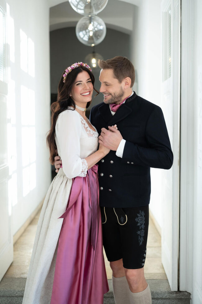 Modelcouple Michaela Portenkirchner und Herbert
